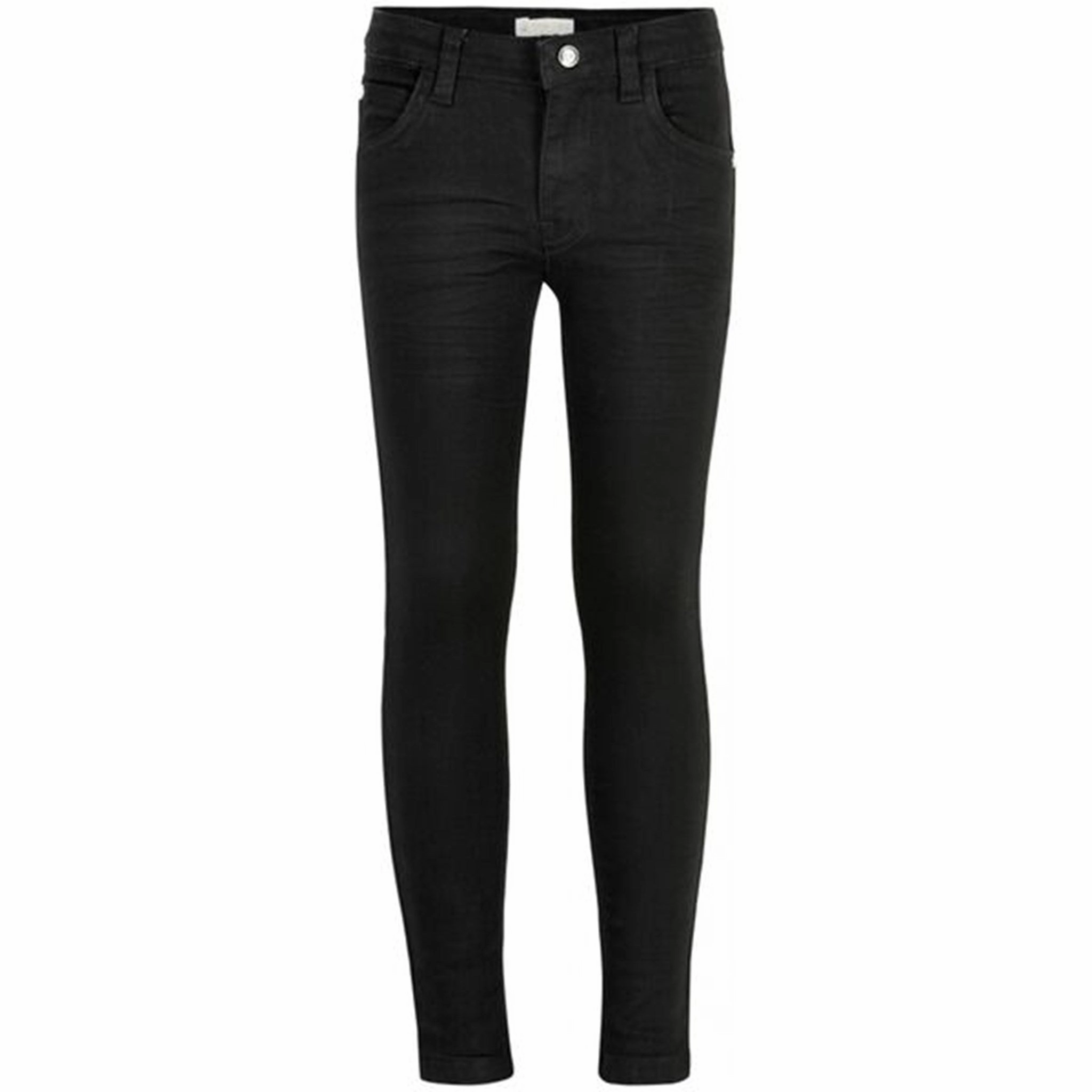 Effortless Clothing Laser Cut Edges The New Oslo Super Slim Jeans Black