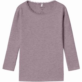 Comfortable fit Ultra Soft Interior Name It Elderberry Kab Blouse Noos