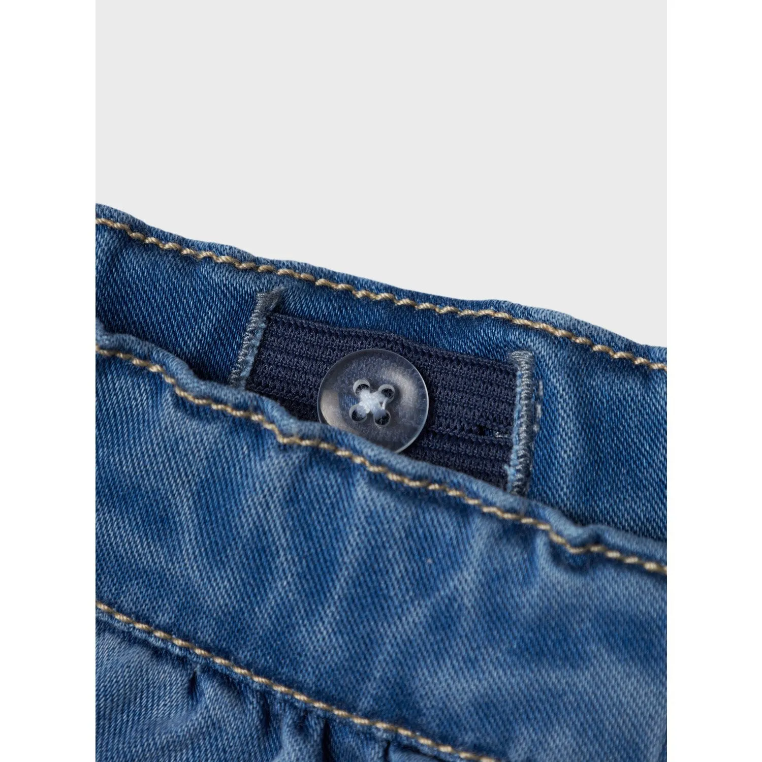 Unisex Fit Travel Outfit Chill Outfit Date Night Name It Medium Blue Denim Rose Loose Jeans Noos