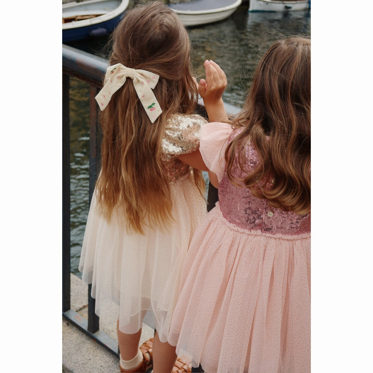 Sleeve Light Flattering Shape Look Konges Sl?jd Gold Blush Starla Puff Sleeve Dress