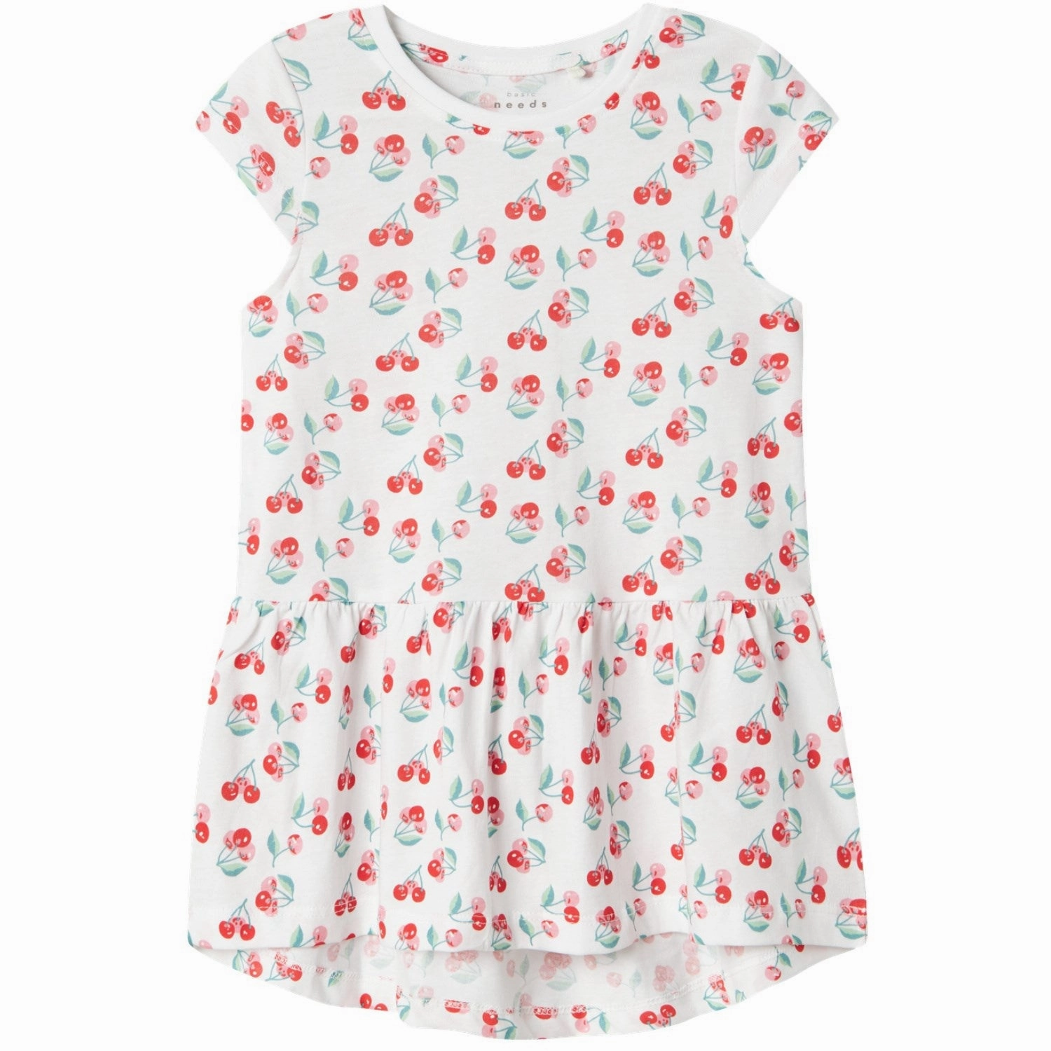 Must-have Anniversary-Event Name It Bright White Cherries Vigga Dress Noos