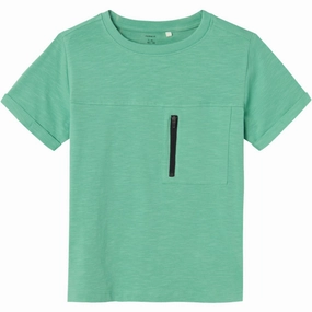 AntiPillingTreatment Classic Layering Name It Green Spruce Jecob T-Shirt