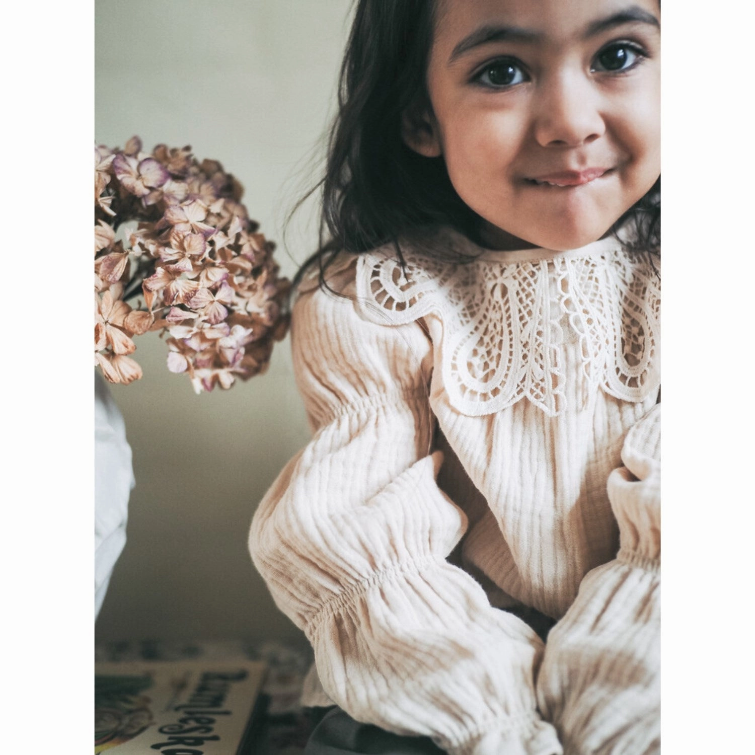 Vibrant color Fliink Sandshell Suma Blouse