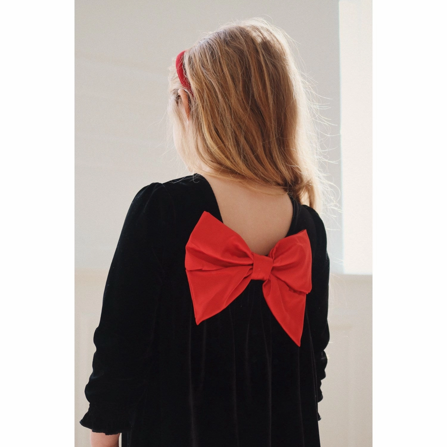 Konges Sl?jd Black Gia Dress Grs High low hem Embroidered Fabric