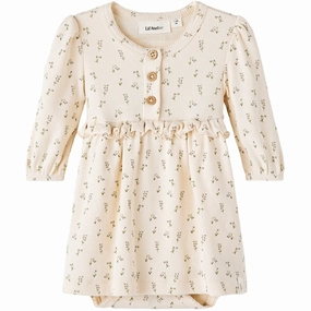 Back Glow Lil'Atelier Whitecap Gray/Wet Weather Gago Loose Dress