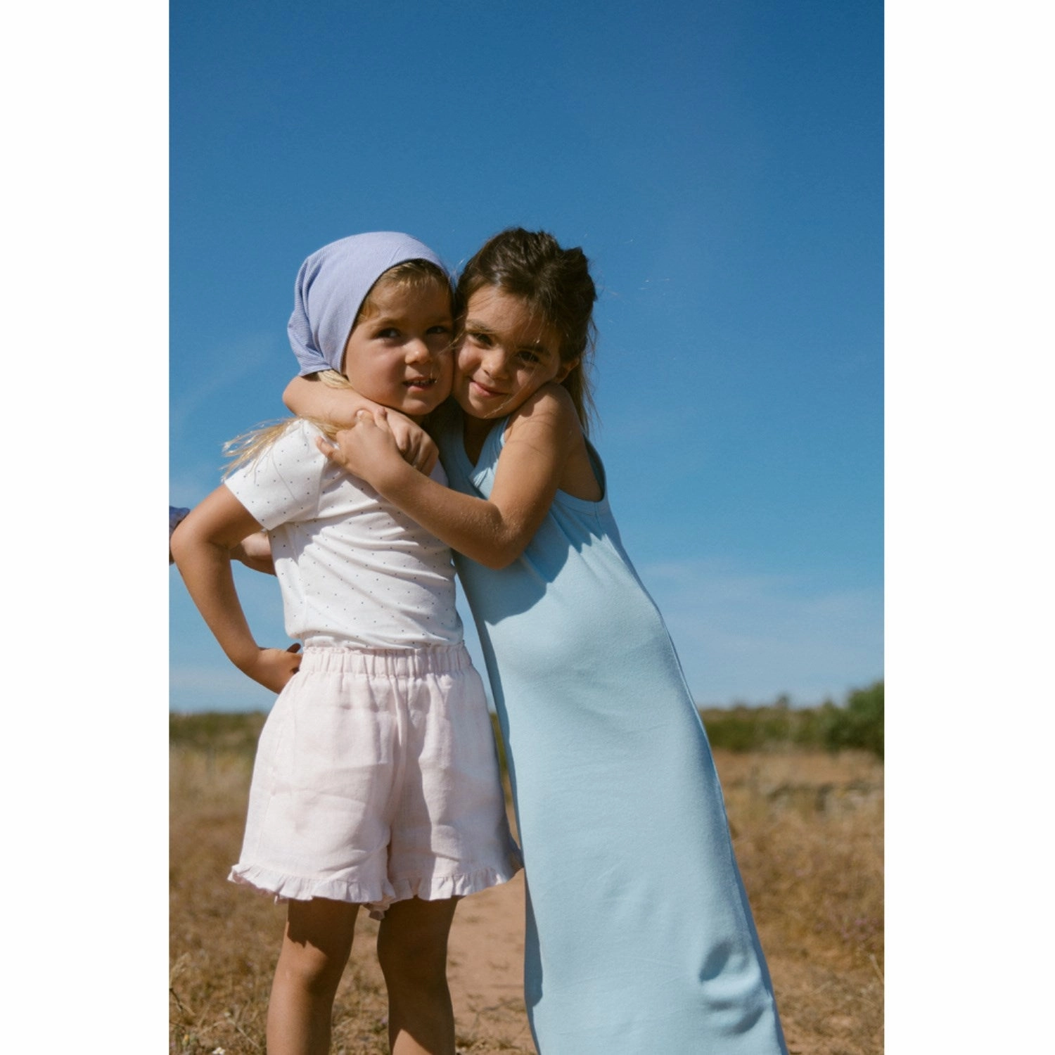 MarMar Modal Fine Rib Heavenly Blue Dudu Dress Seamless Finish Comfy Layers