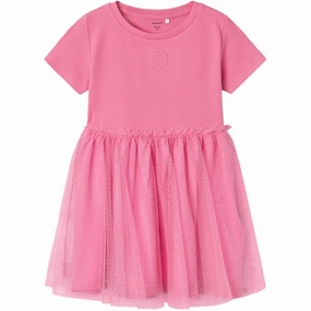 Name It Wild Orchid Harana Tulle Dress Earthy Hue