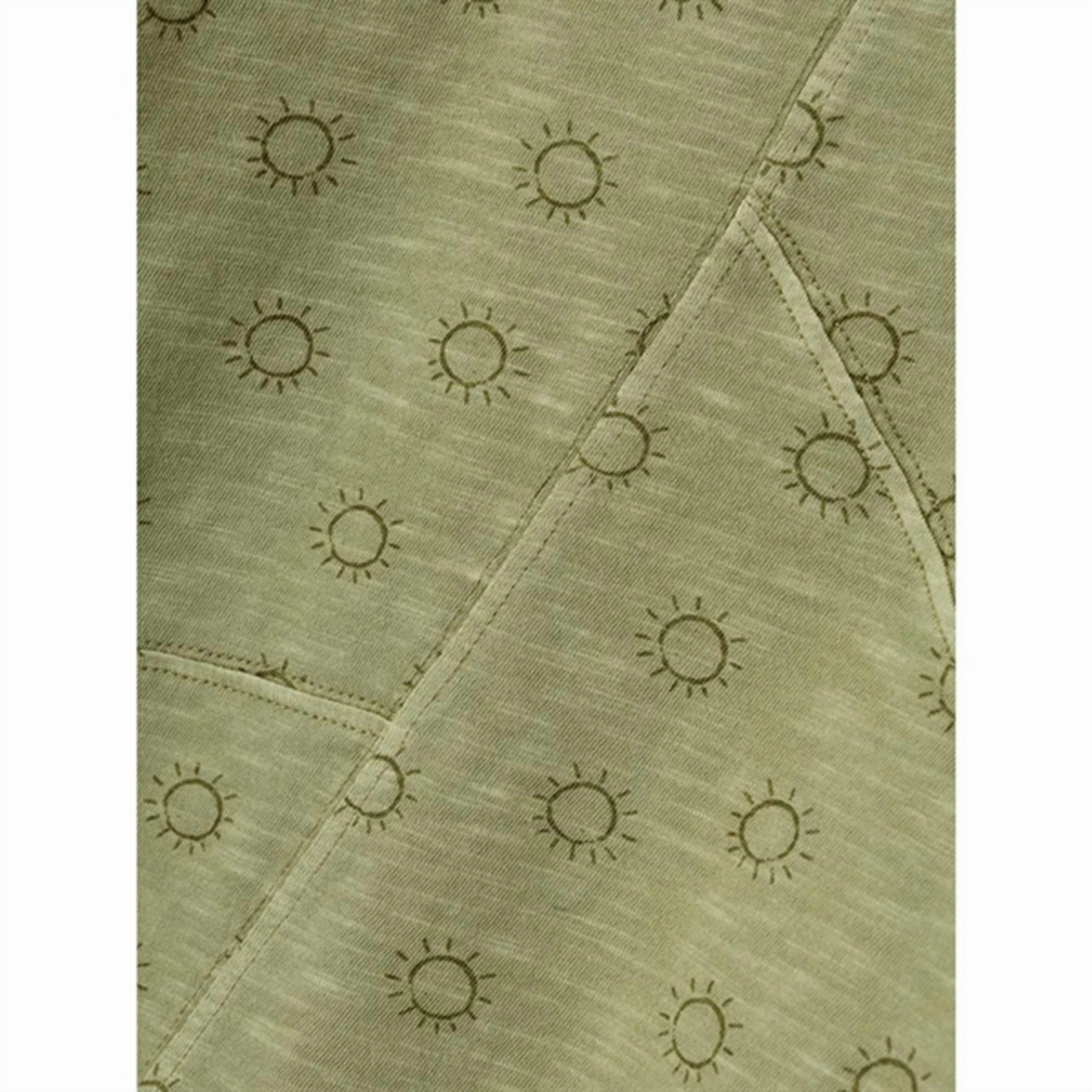 BioBased Fibers Playful Prints Lil'Atelier Sage Hektor Loose T-Shirt