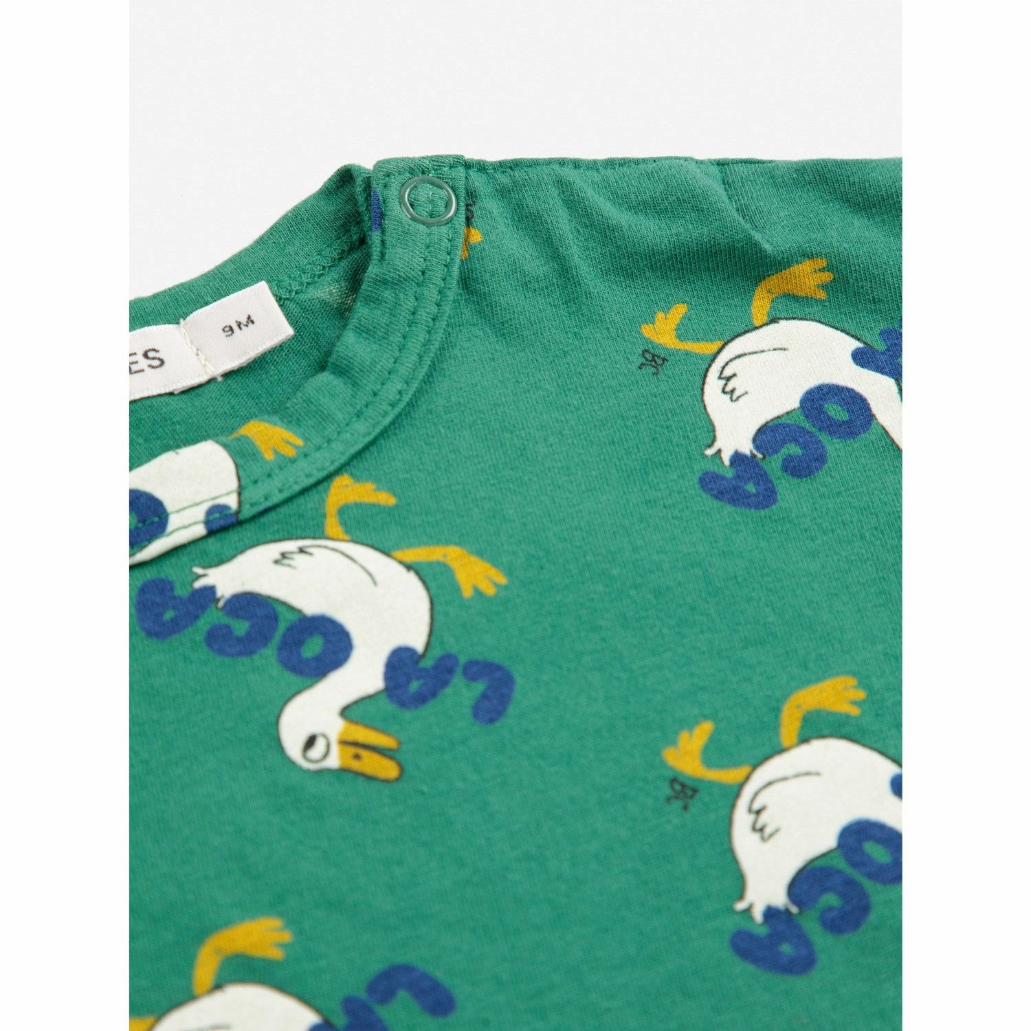 Daytime Look Polka Dot Bobo Choses Green La Oca All Over T-Shirt