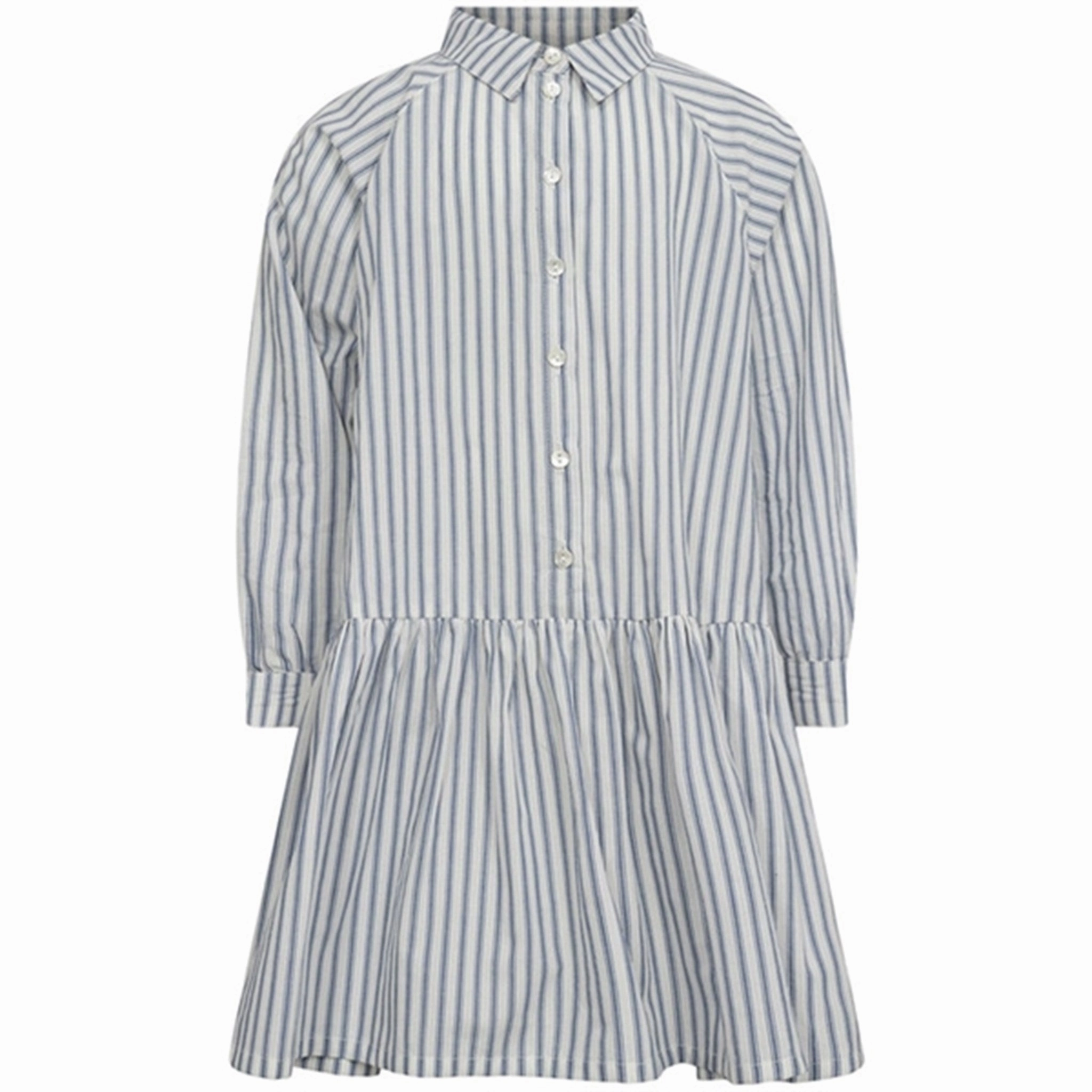 Sofie Schnoor Blue Striped Dress Smooth Layers