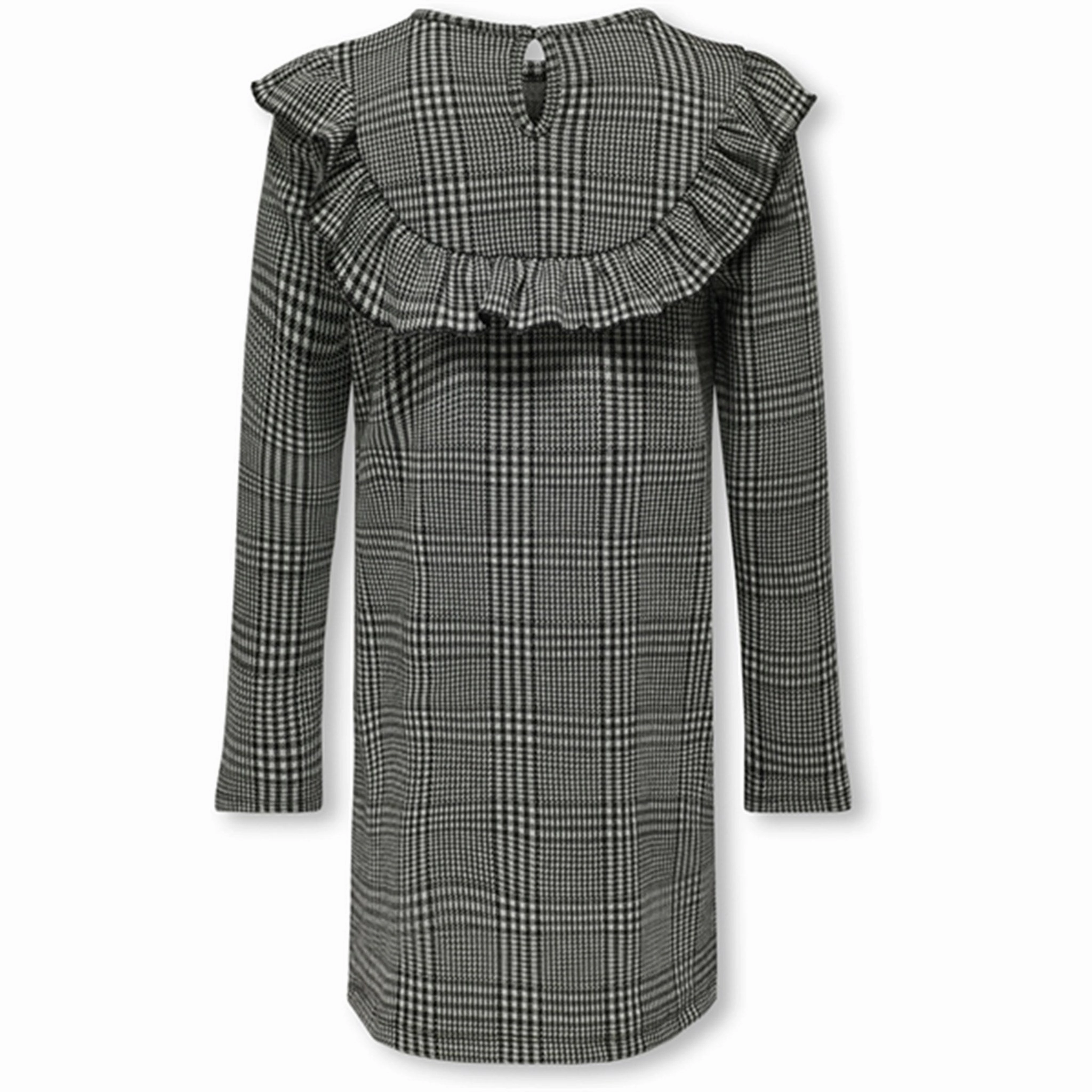 Classic Touch Bold Touches Kids ONLY Black Meduim Grey Allen Check Dress