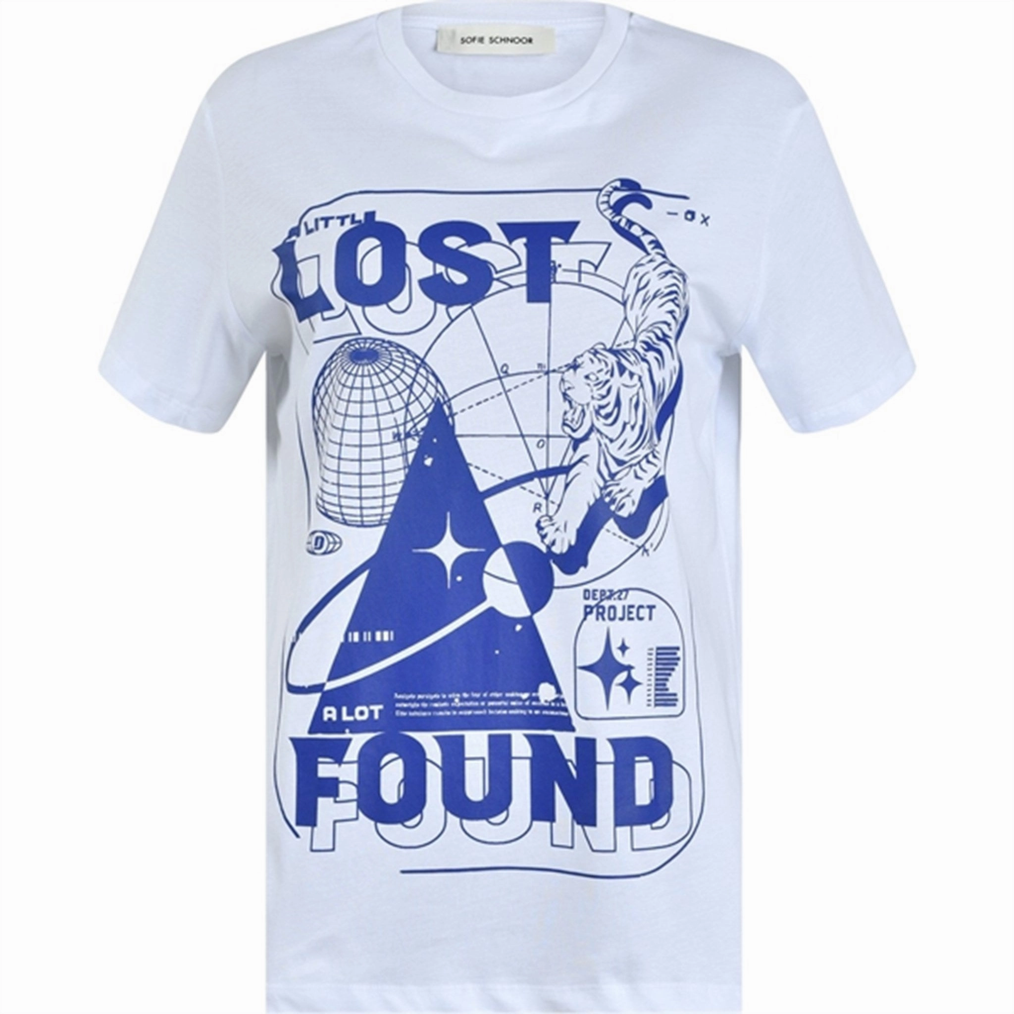 Round neck simplicity Sofie Schnoor Young Brilliant White T-shirt