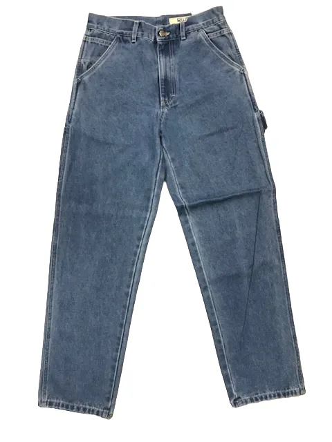 The Blue Skin Pantalone Jeans Baggy Slim Workwear Command-B DNMB-66A blu Comfortable Look Wear Fitted waist