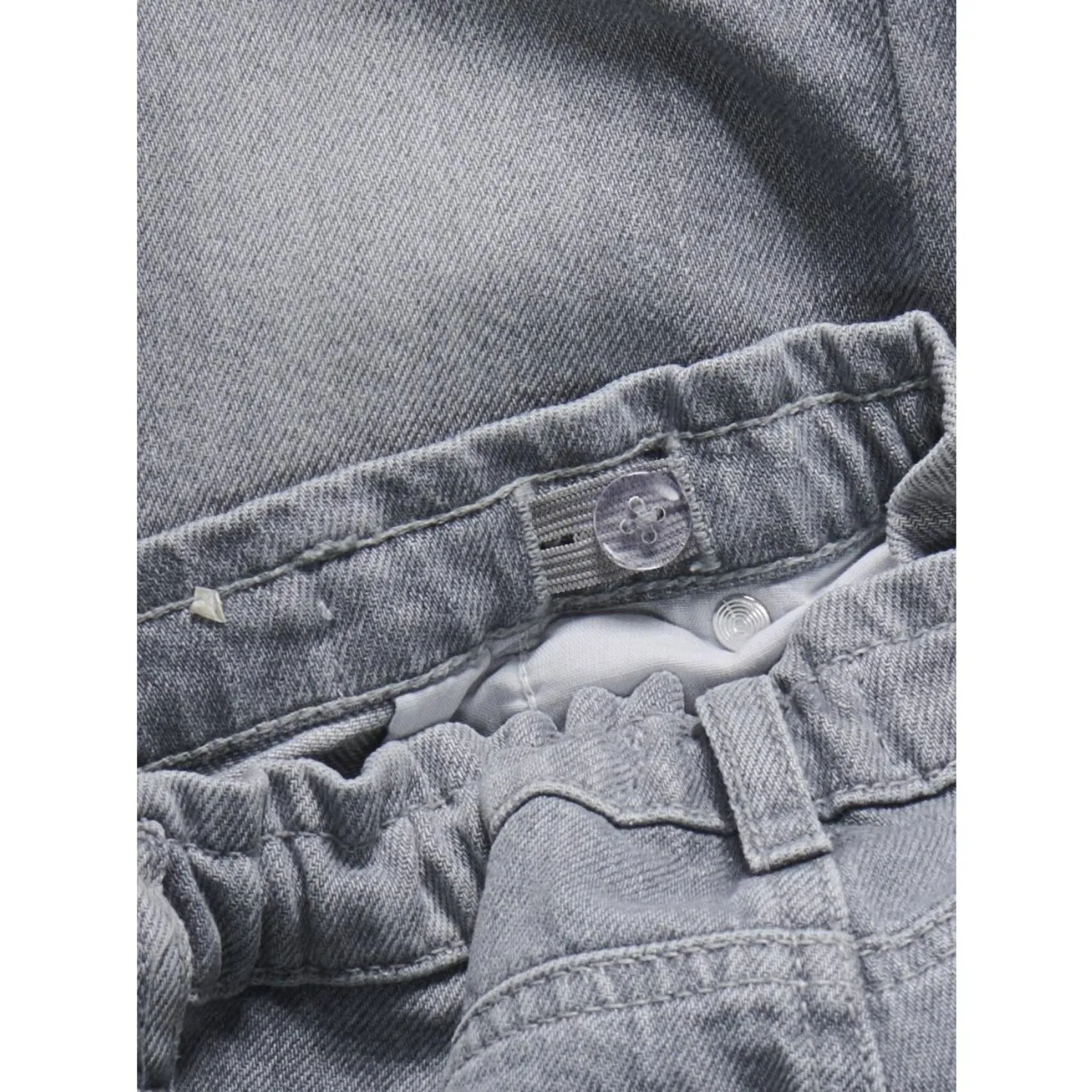 Luxury Minimalist Minimalist Adult Fashion kids ONLY Medium Grey Denim Comet Straight Leg Denim Jeans