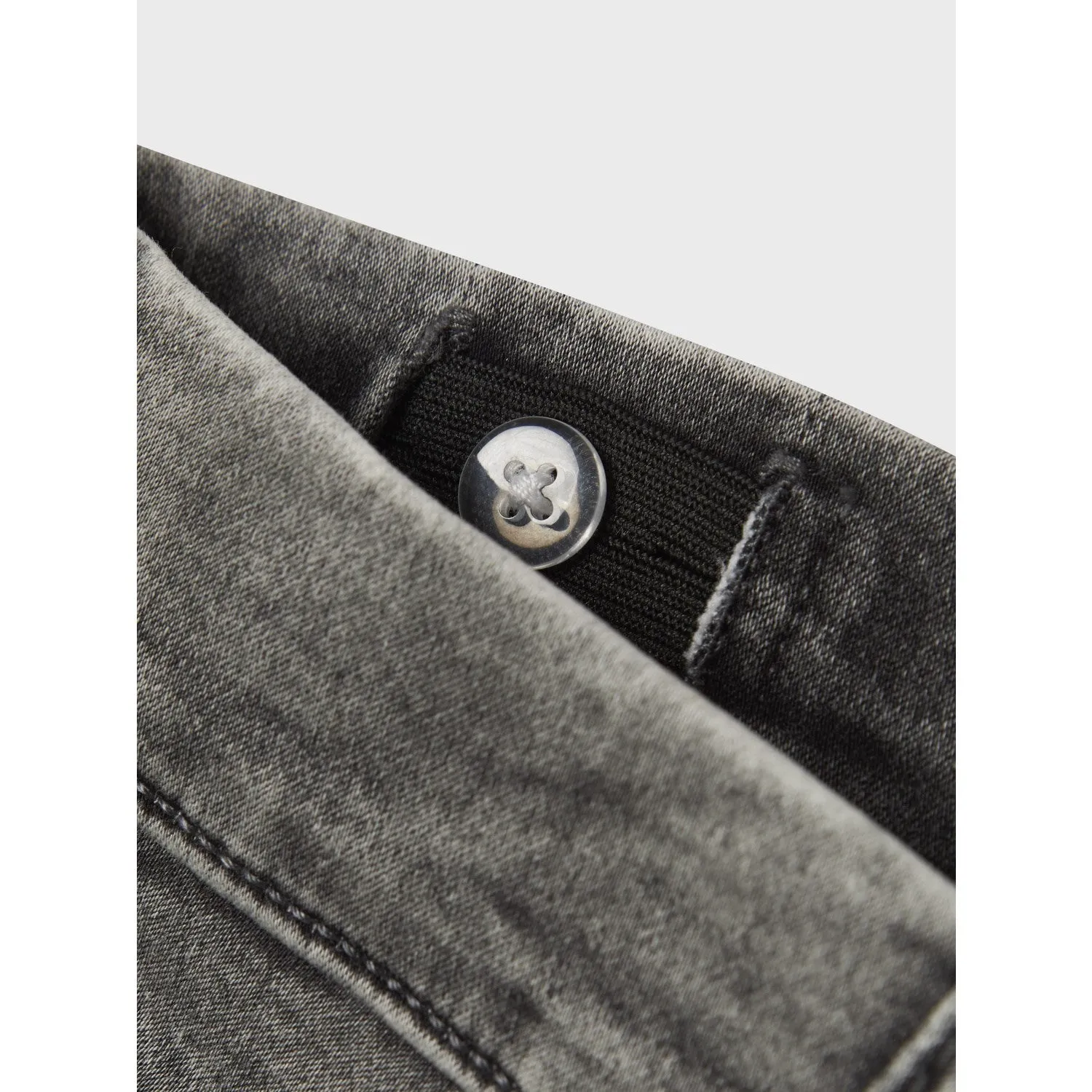 Garment Dyed Technique Office Friendly Name It Medium Grey Denim Washed Nkmtheo Xslim Swe Jeans 3113-Th Noos