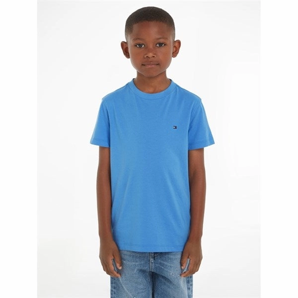 Timeless Design Timeless Appeal Tommy Hilfiger Essential Cotton T-Shirt Blue Spell