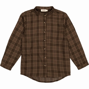 Stylish Design V-Neck MarMar Autumn Check Theodor Shirt