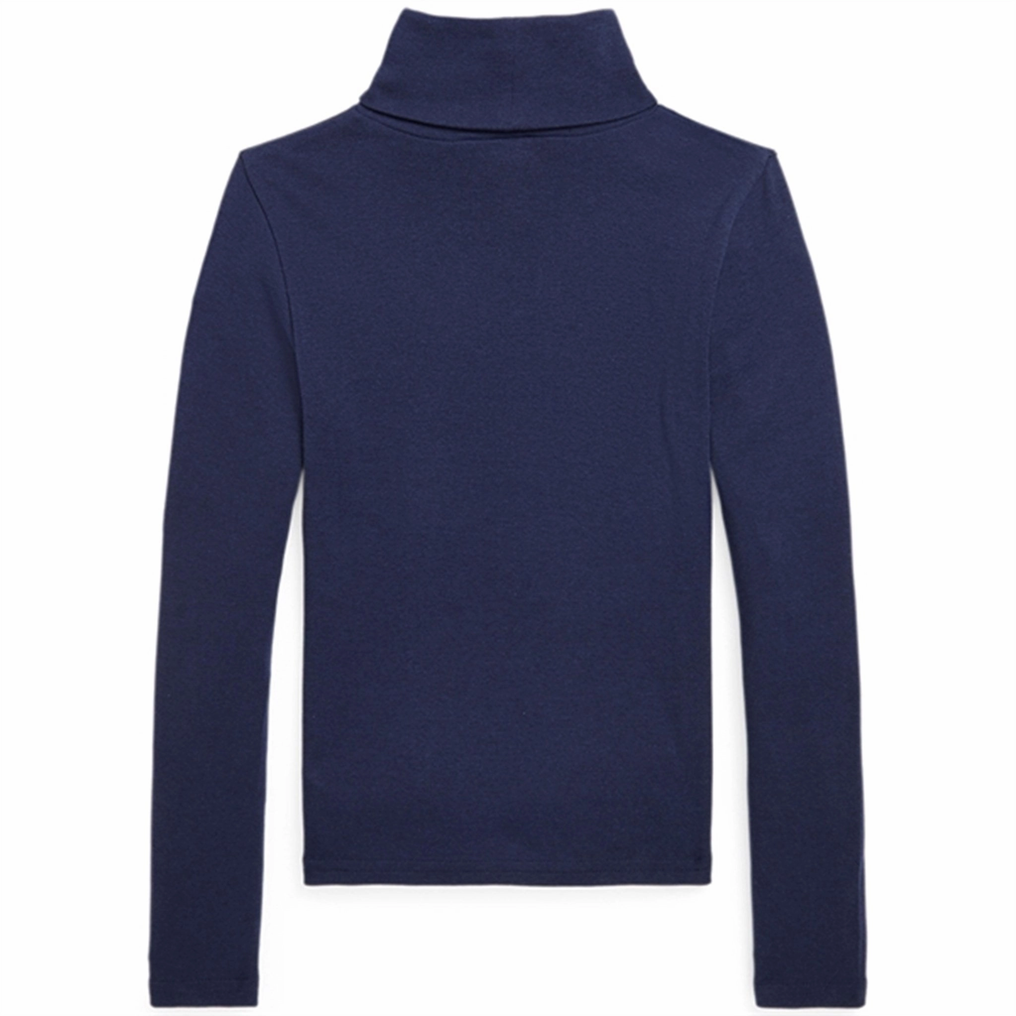 Polo Ralph Lauren Girl Long Sleeved Turtleneck French Navy Seasonal Wardrobe Casual Wear