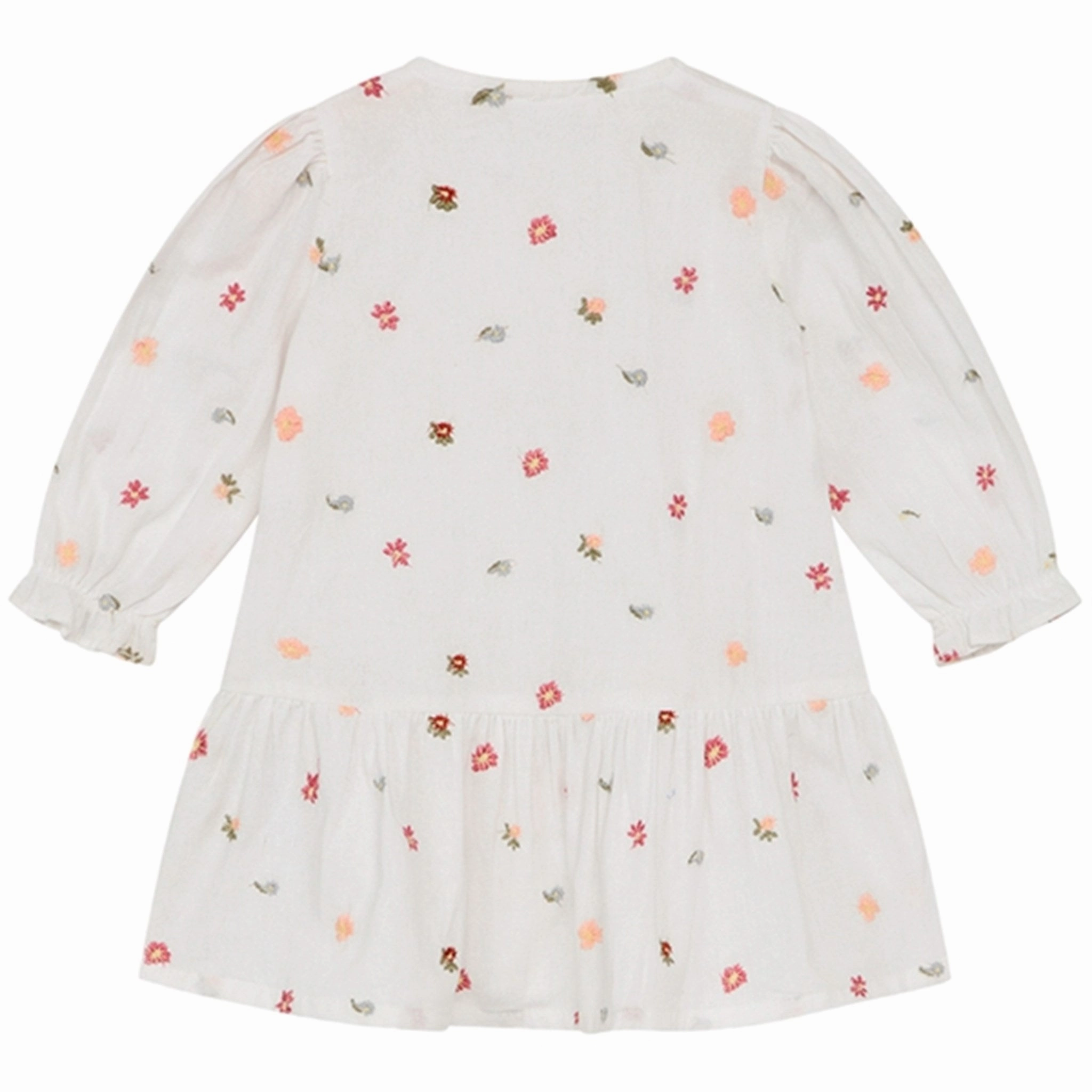 Hust & Claire White Kaela Dress Water-resistant Mood Edge