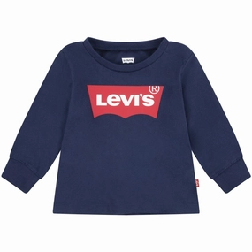Ombre look Levi's Dress Blues Lvb-L/S Batwing Tee
