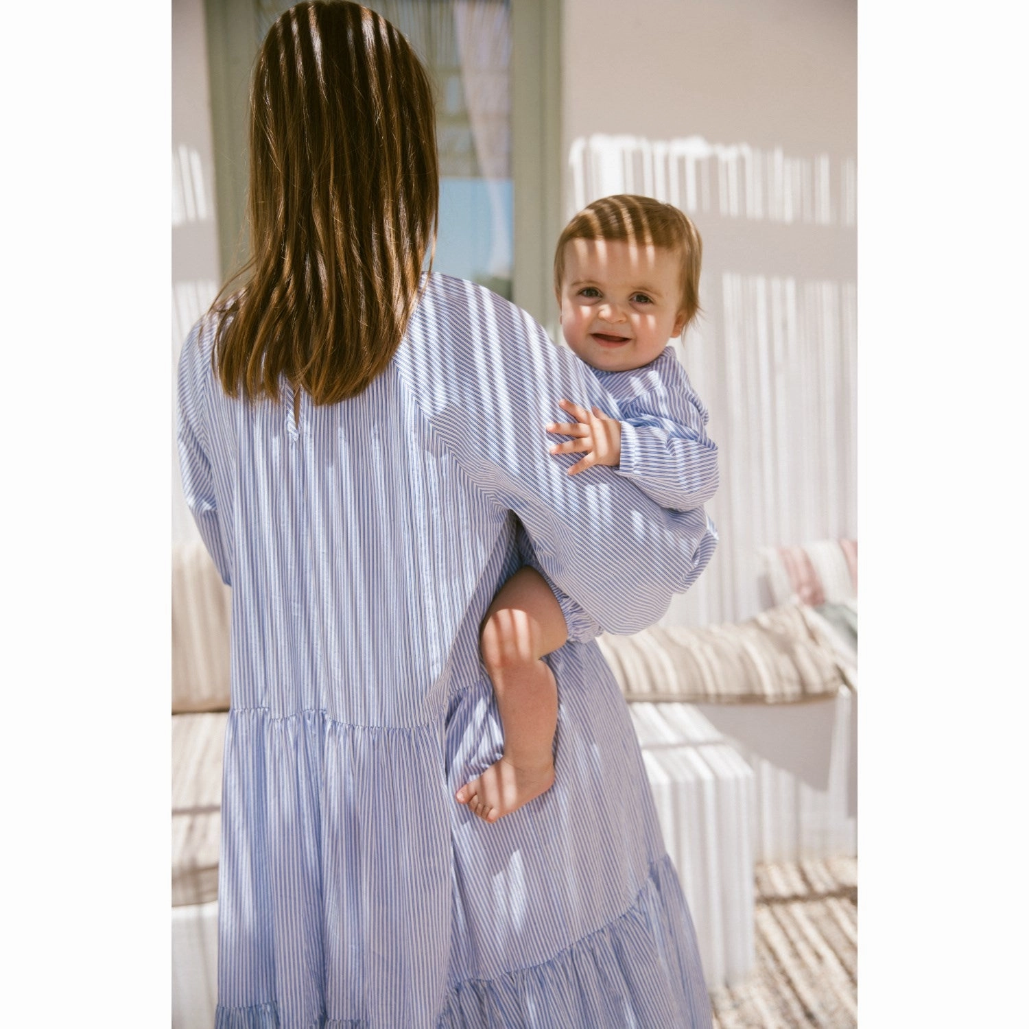 MarMar Poplin Bolich Blue Strips Totoro Shirt Seasonal Fashion Summer Must-have