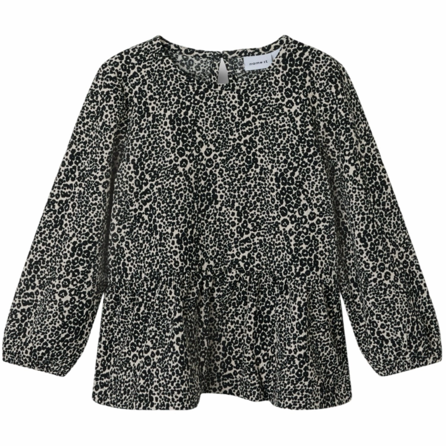 Military Inspired Work From Home Name It Black Simone Blouse