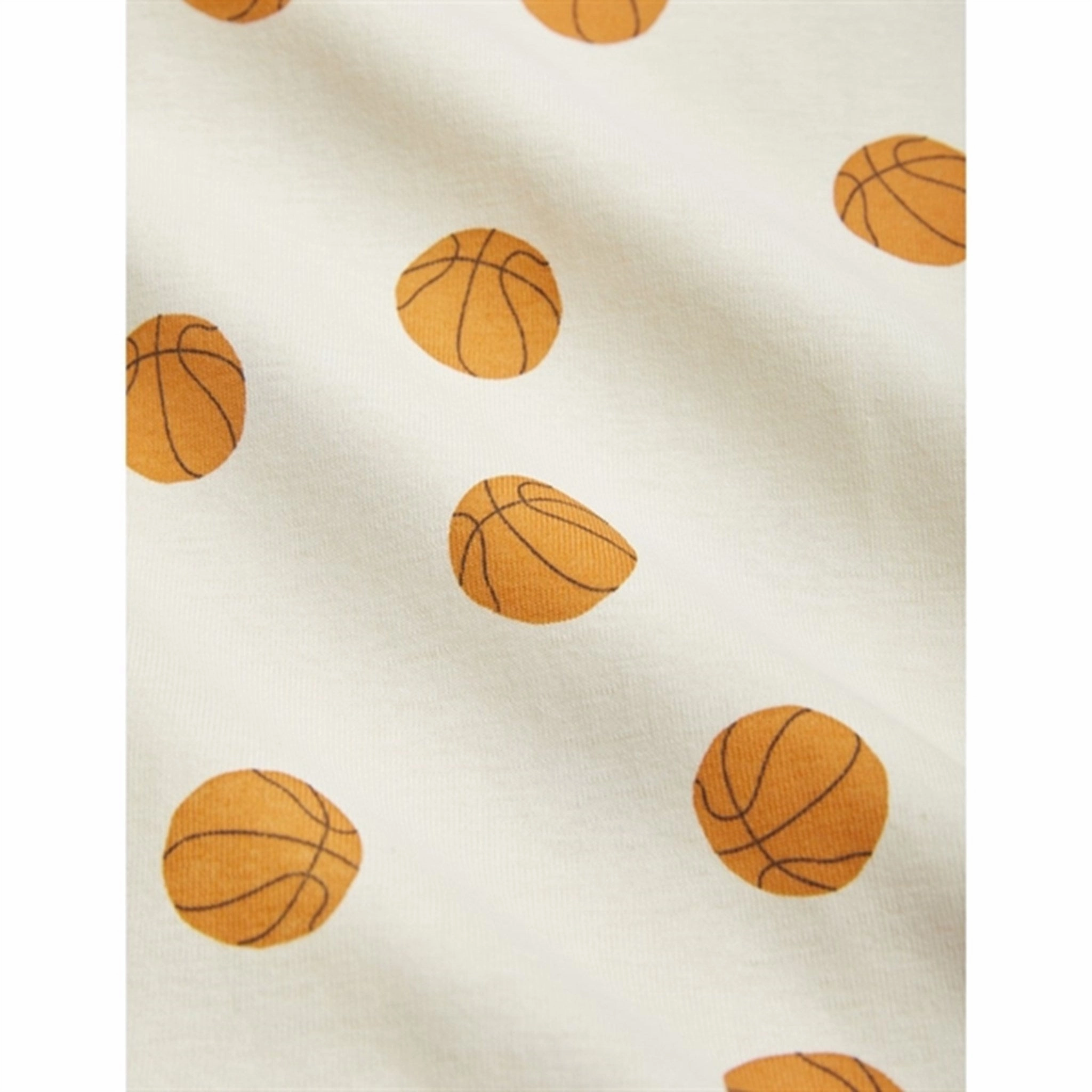 All Inclusive Mini Rodini Offwhite Basketball Aop Dress