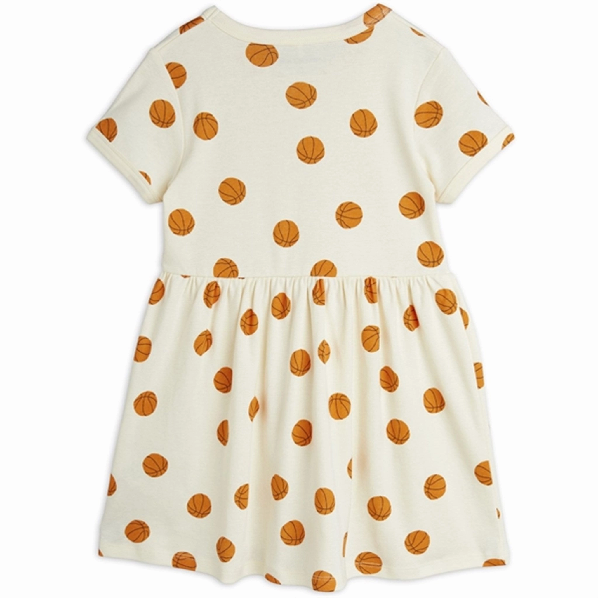 Mini Rodini Offwhite Basketball Aop Dress Fall Style