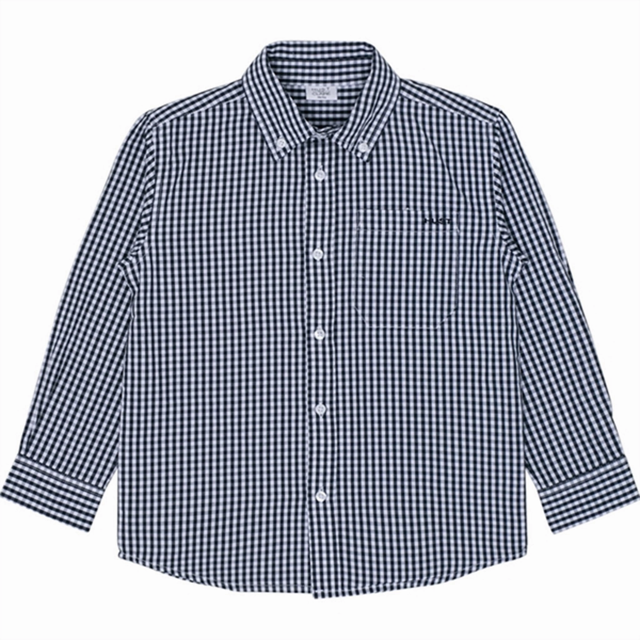 Hust & Claire Mini Navy Rene Skjorte Bold Statement High-End Look