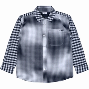 Breathable Material Winter Comfort Hust & Claire Mini Navy Rene Skjorte