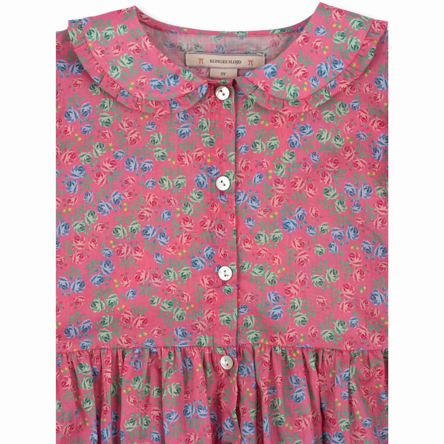 Breathable Underarm Vents Wrinkle-Free Konges Sl?jd Fandango Pacey Ss Shirt Gots