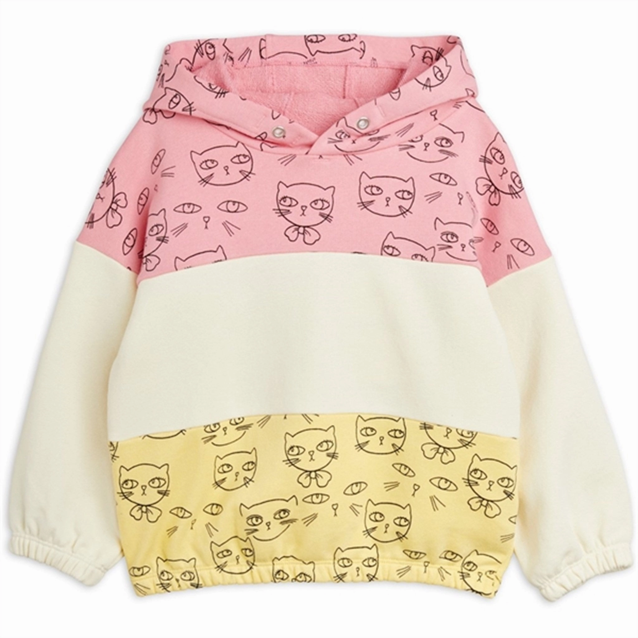 Abrasion Resistant Fabric Armadillo like Mini Rodini Pink Cathlethes Aop Hoodie Sweat
