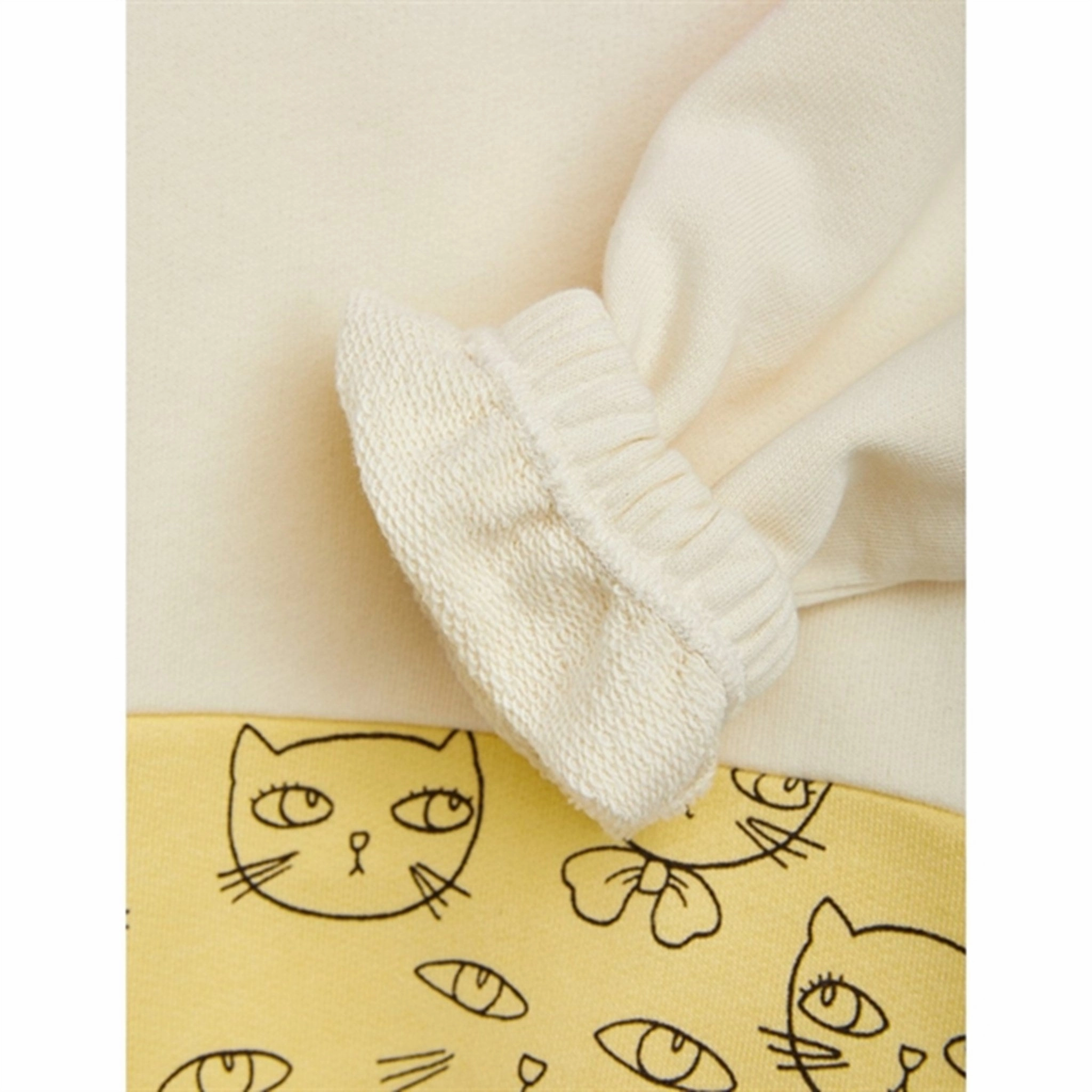 Mini Rodini Pink Cathlethes Aop Hoodie Sweat Warm Insulation