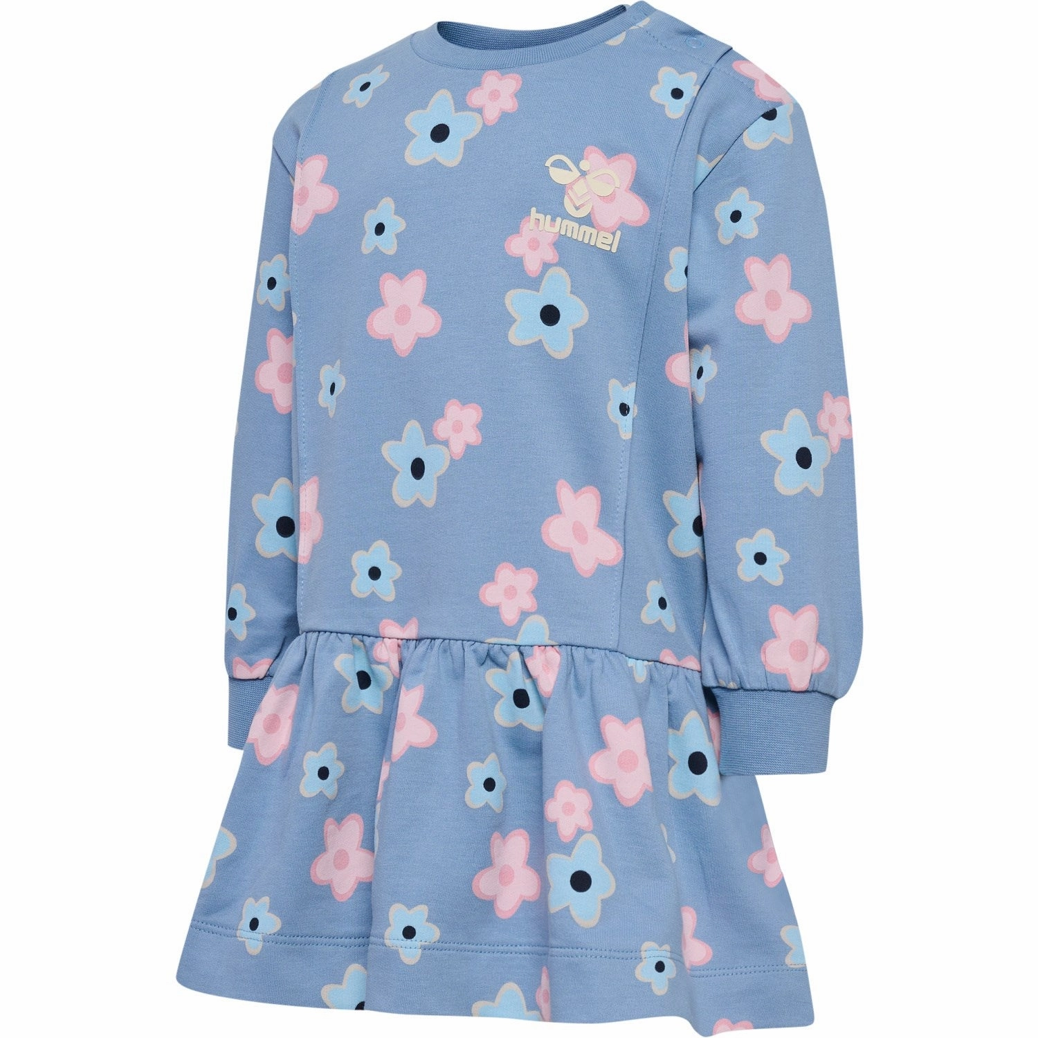 Hummel Faded Denim Rinna Dress L/S Perfect Layers Weekend Edge