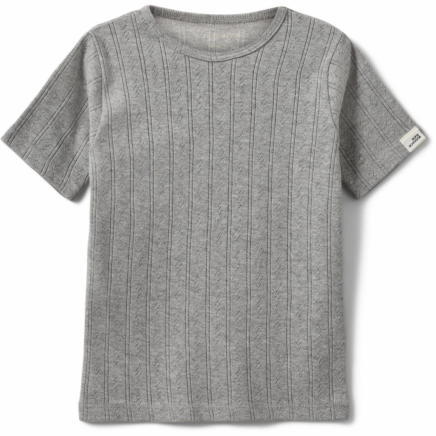 Sofie Schnoor Grey Mel Pipersk T-Shirt Hiking durability Timeless Design
