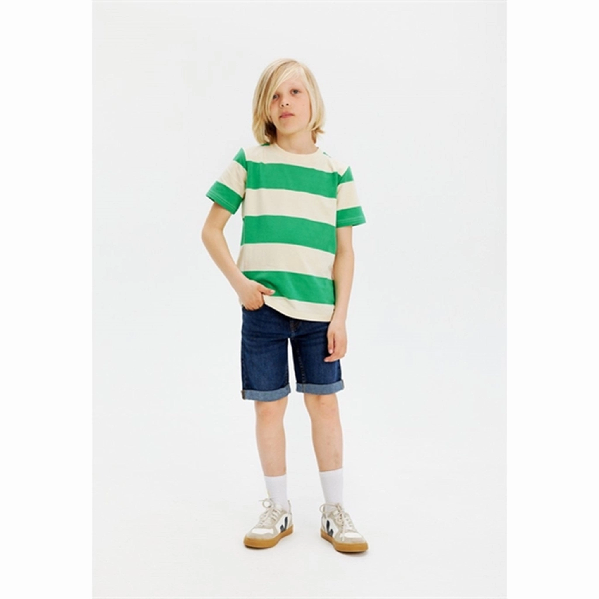 The New Bright Green Jae T-shirt Oversized Fit Temperature Control Fabric