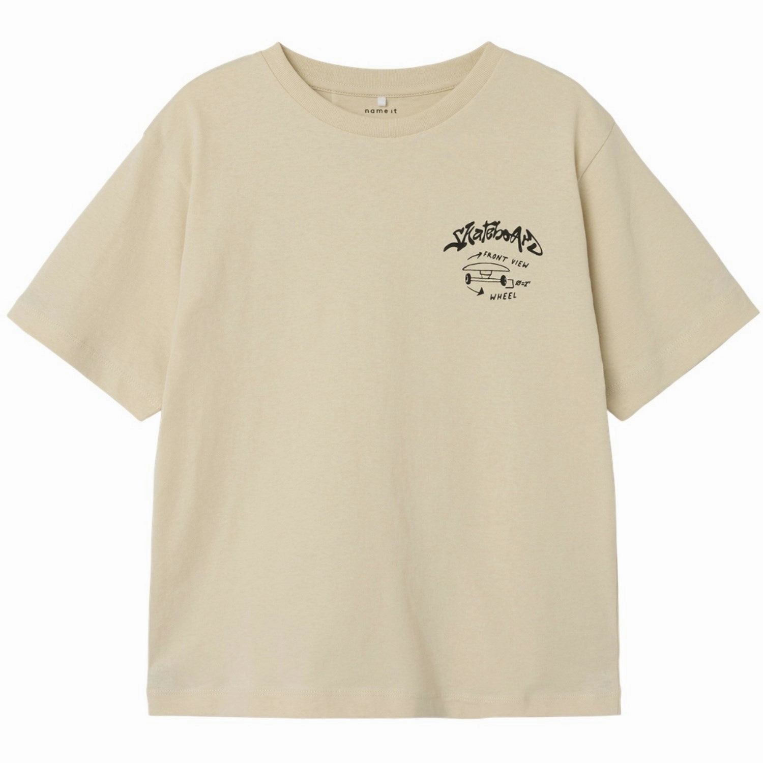 Name It White Swan, Black Short Sleeve T-shirt Perfect for Outdoors Minimalist purity