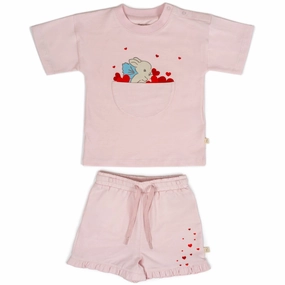 Valentine's gift That's Mine X Luksusbaby Soft Pink Lara Set