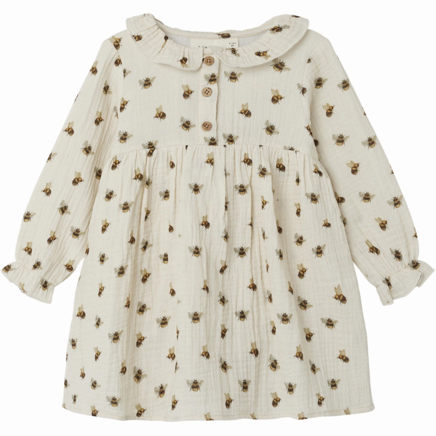 Sleek And Stylish Feminine full-length gown Lil'atelier turtledove himli loose body dress