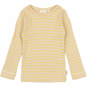 Travel Friendly Petit Piao Yellow Sun/Dark Off White Blouse Modal Striped