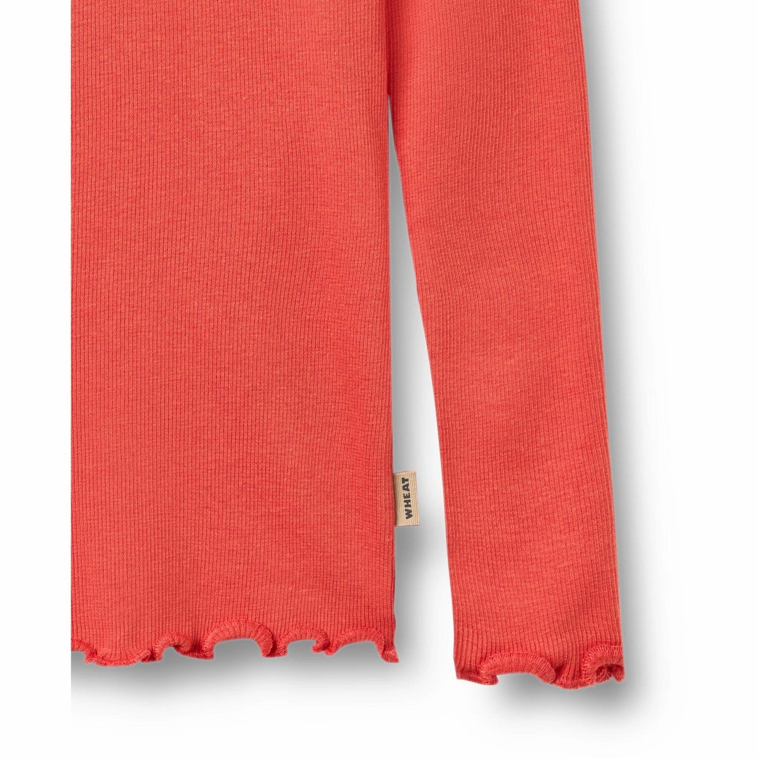 Holiday Style Casual Friday Wheat Candy Red Rib Blouse Reese