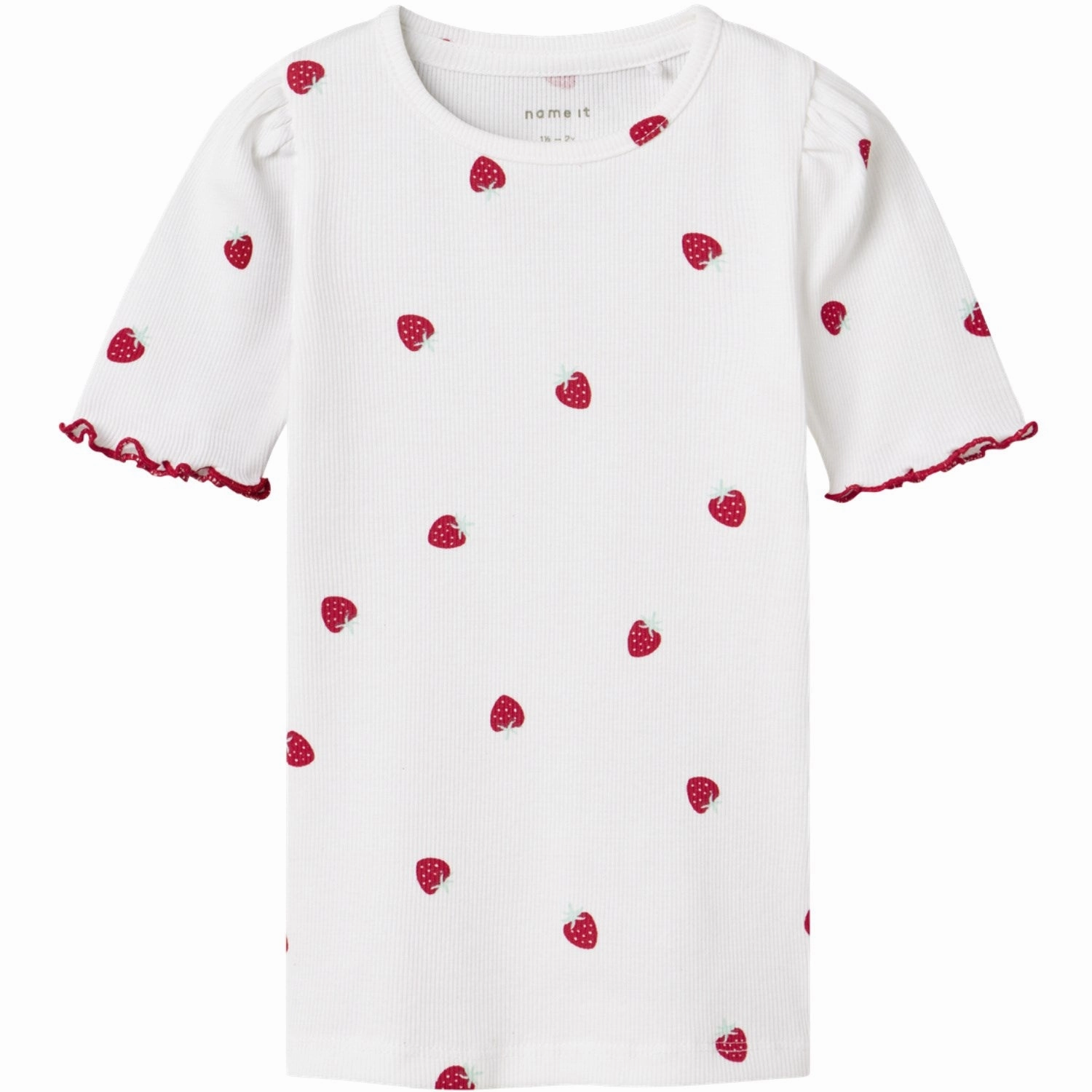 Name It Bright White Jillie T-Shirt FadeResistant Coating