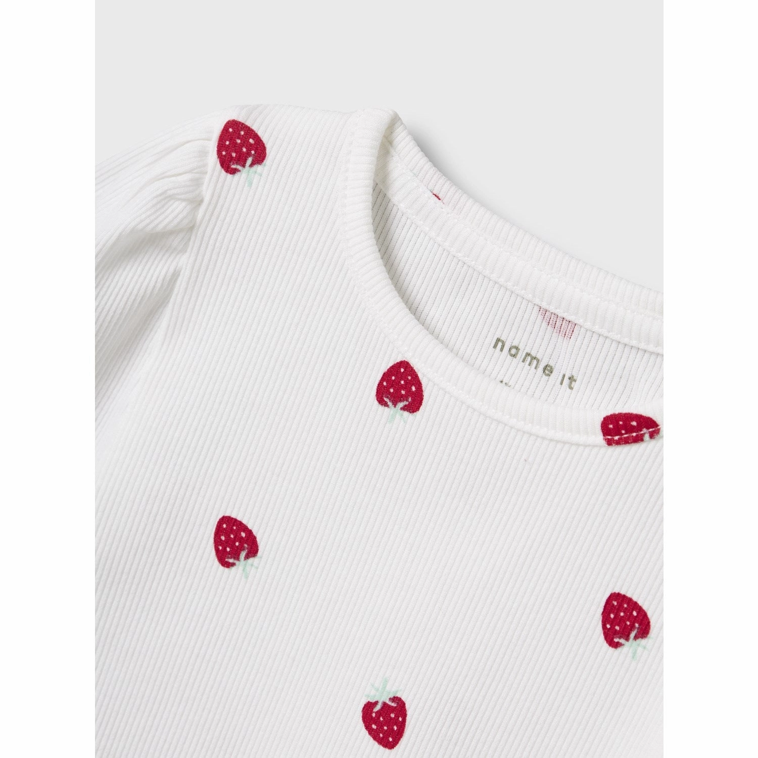 Plus size clothing Casual Outfit Name It Bright White Jillie T-Shirt