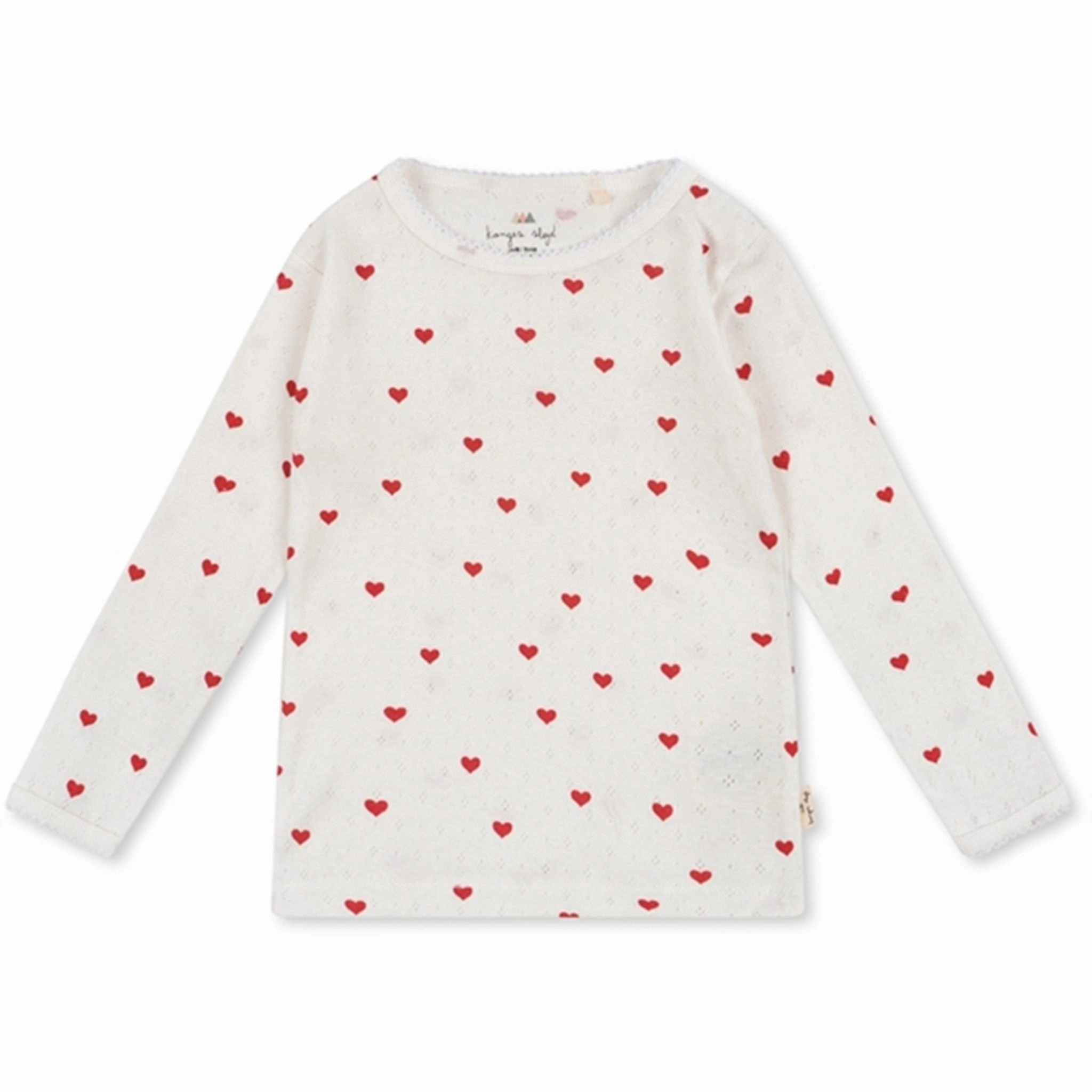 Konges Sl?jd Amour Rouge Minnie Blouse All-Season Wear Durable Thread Construction