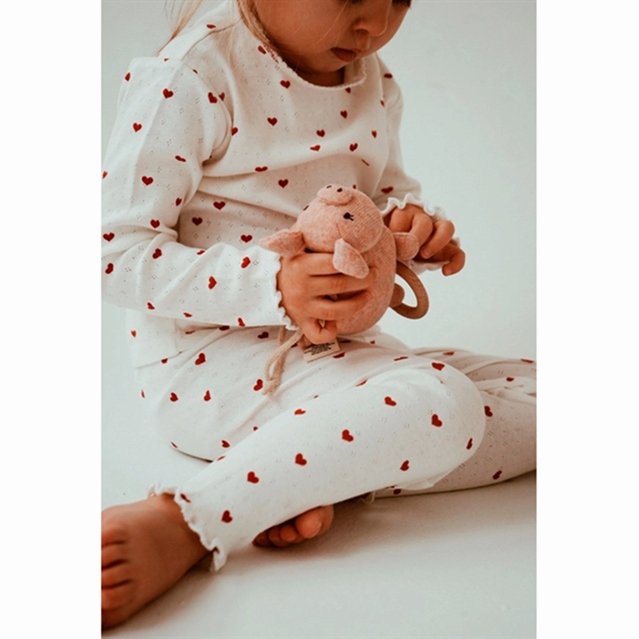 Konges Sl?jd Amour Rouge Minnie Blouse Cocktail Party Monochrome Palette