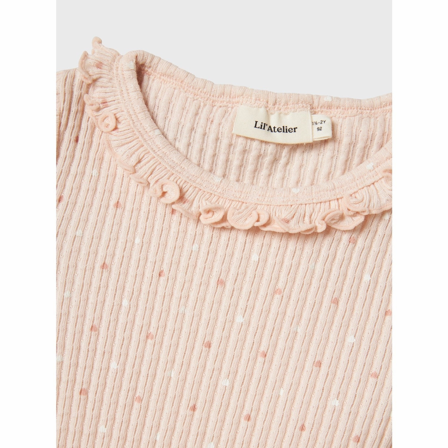 Chic Vibe Lil'Atelier Peach Blush Hulla Hua Slim T-Shirt