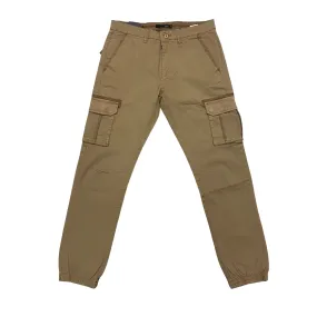 FlexibleKnees Metallic accents Trez Pantalone con tasconi da uomo Prysco Cav M44445 119 tabacco