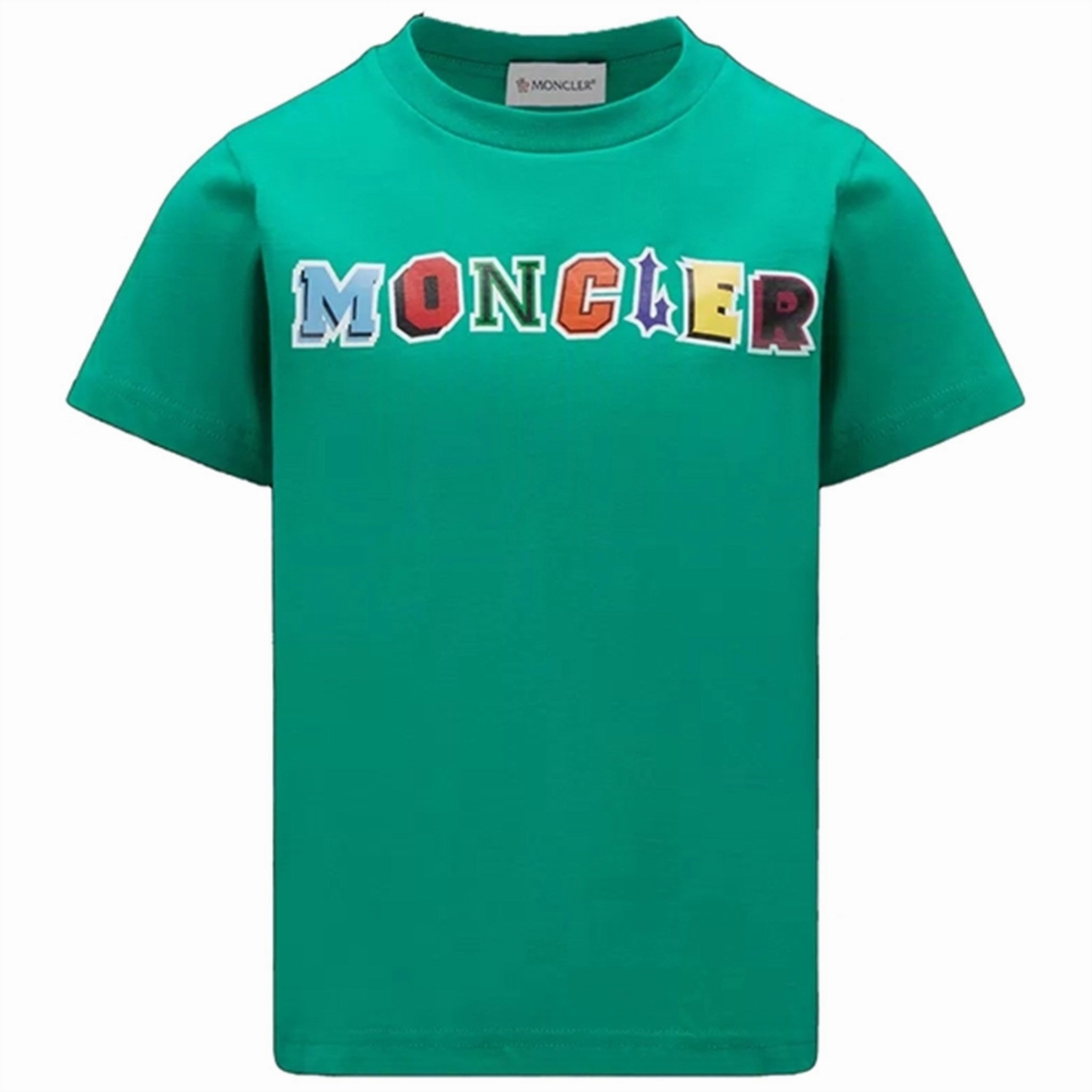 Classic Style Trend Moncler T-Shirt Green