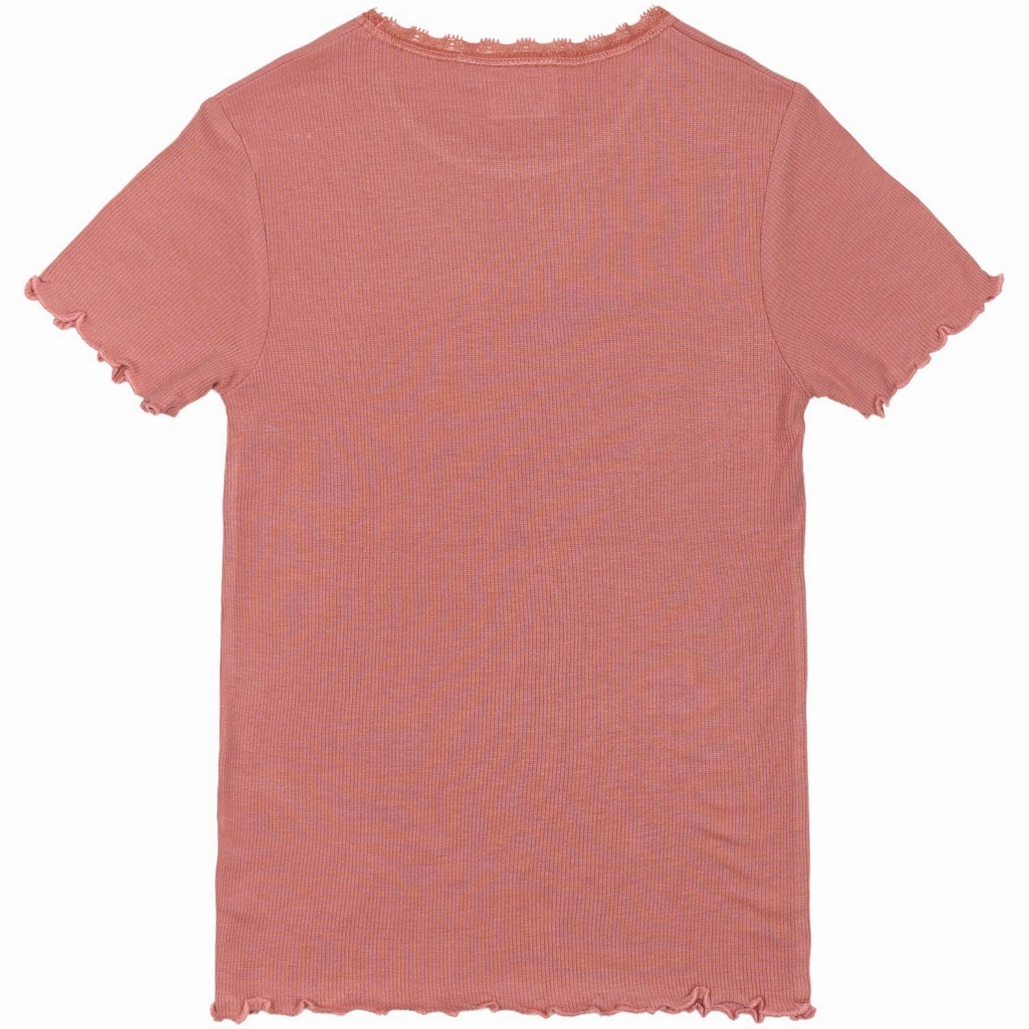 The New Old Rose Lotus Rib T-Shirt Trendy Piece