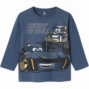 birthday party Date night Name It Bering Sea Sikke Batwheels Blouse